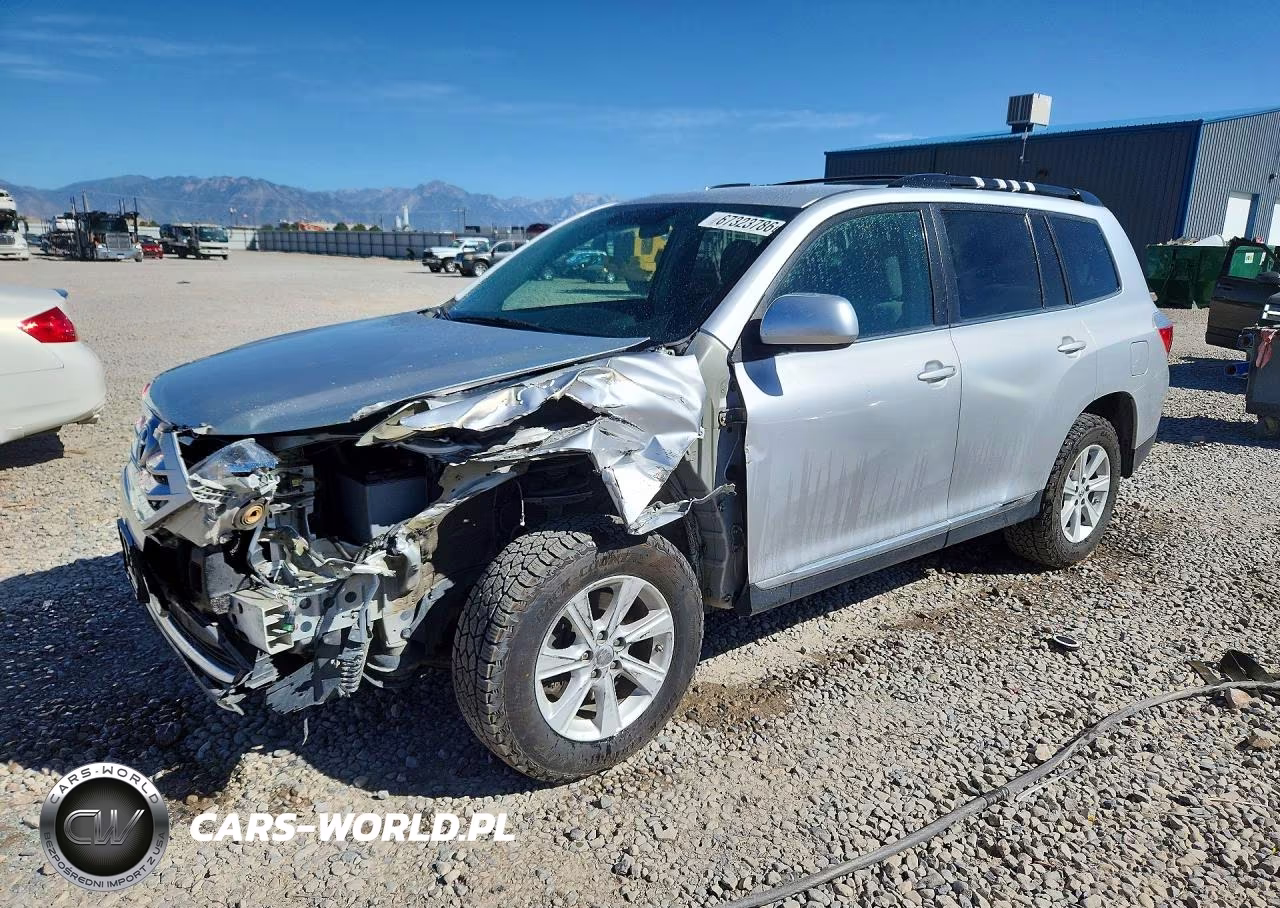 2013 Toyota Highlander Plus VIN:5TDBK3EH9DS189110 - 1