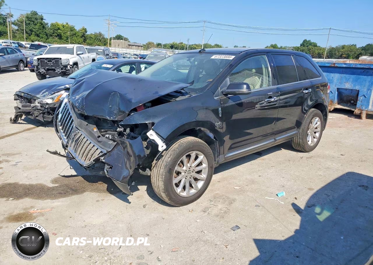 2013 Lincoln Mkx VIN:2LMDJ8JK7DBL16478 - 1