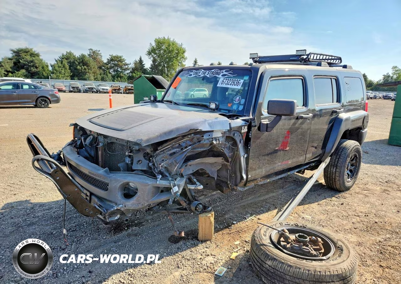 2008 Hummer H3 VIN:5GTEN13E388110843 - 1