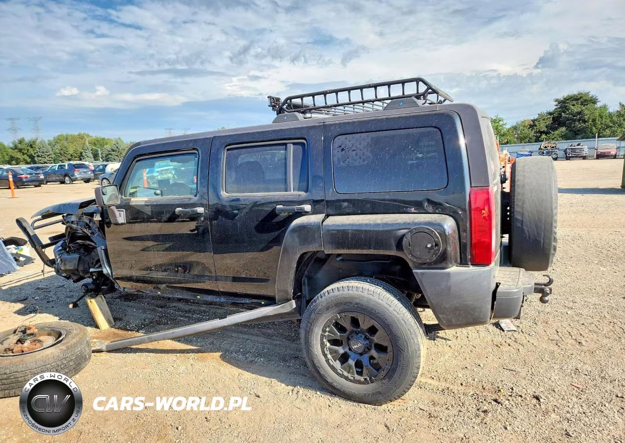 2008 Hummer H3 VIN:5GTEN13E388110843 - 2