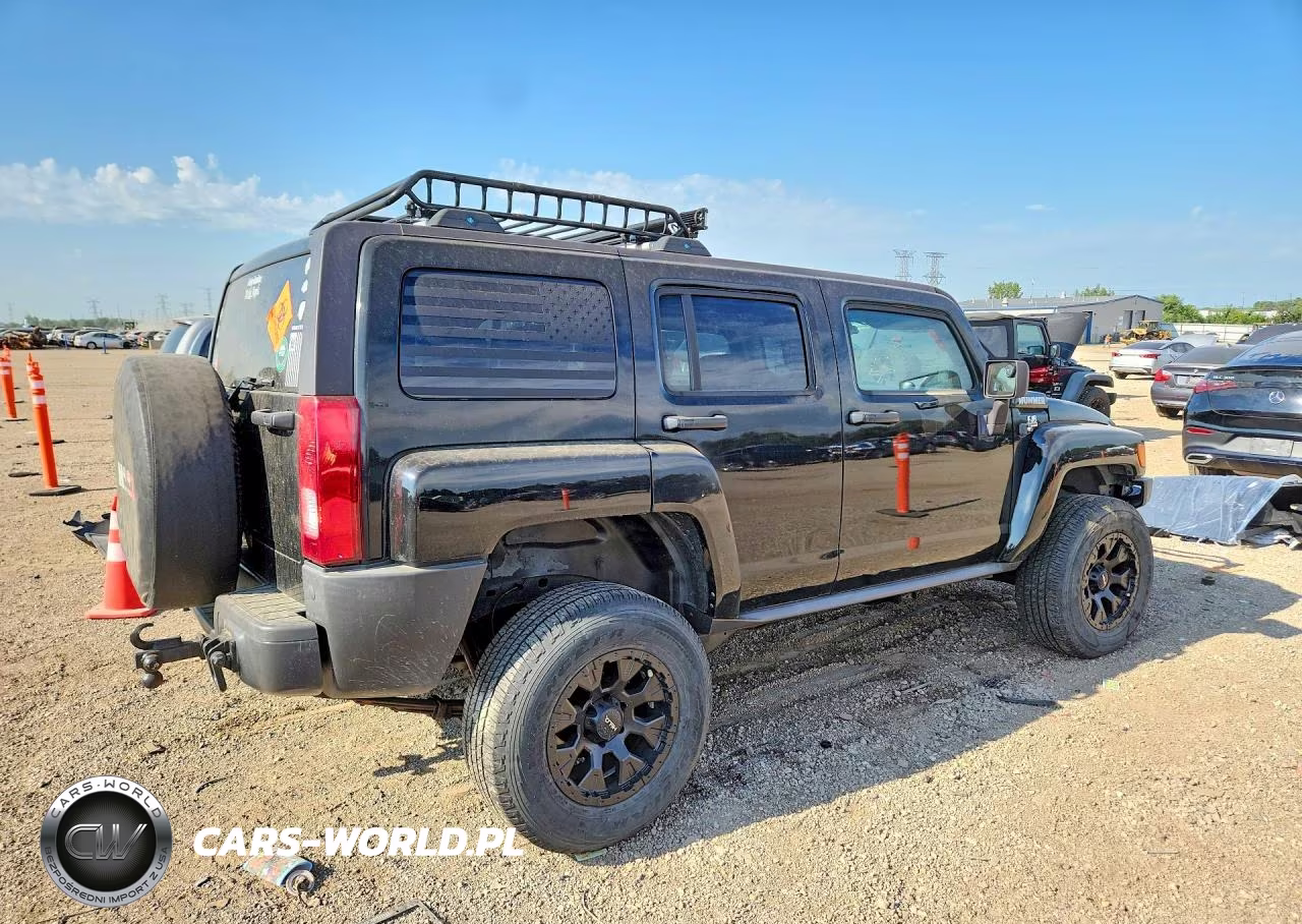 2008 Hummer H3 VIN:5GTEN13E388110843 - 3