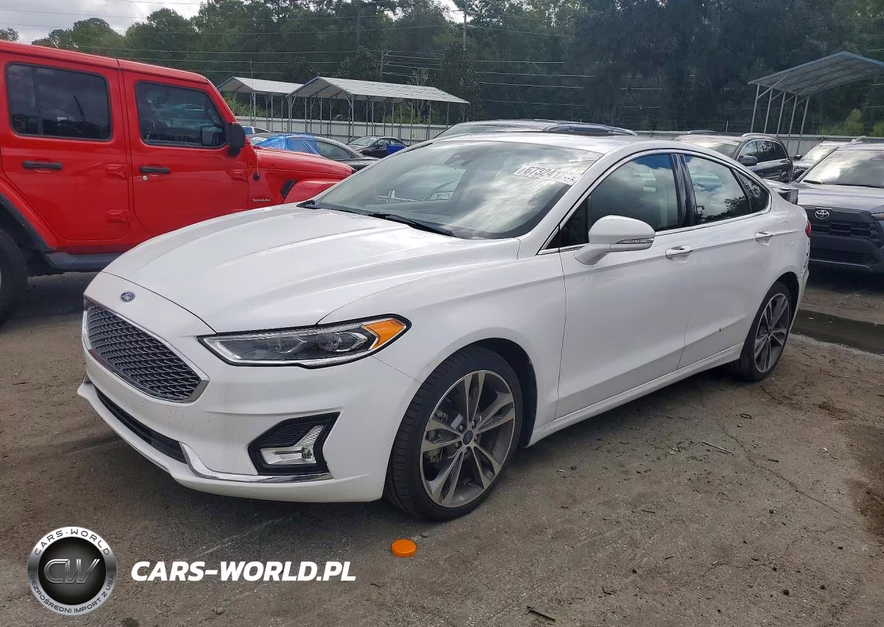2020 Ford Fusion Titanium VIN:3FA6P0D92LR203416 - 1