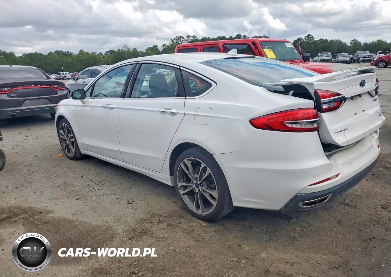 2020 Ford Fusion Titanium VIN:3FA6P0D92LR203416 - 2