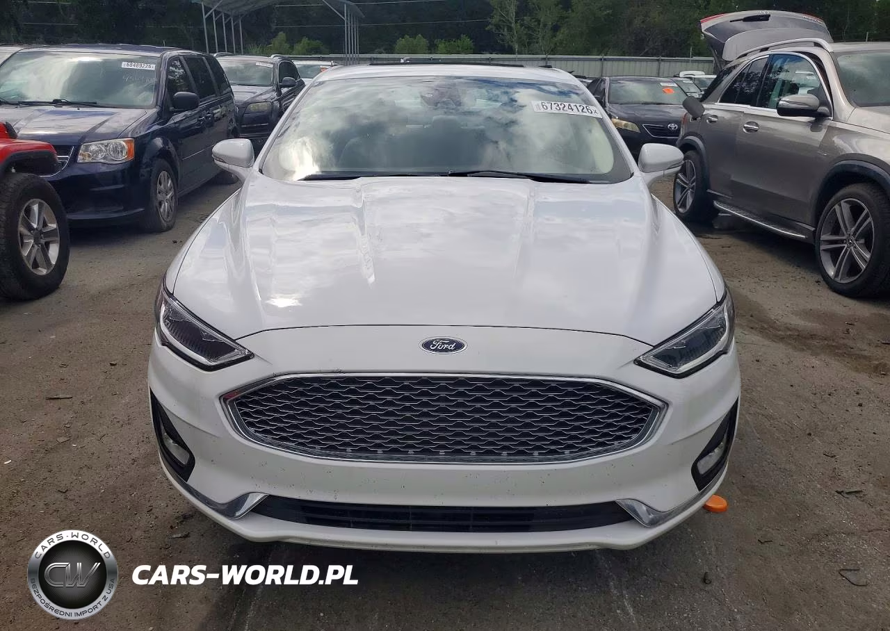 2020 Ford Fusion Titanium VIN:3FA6P0D92LR203416 - 5