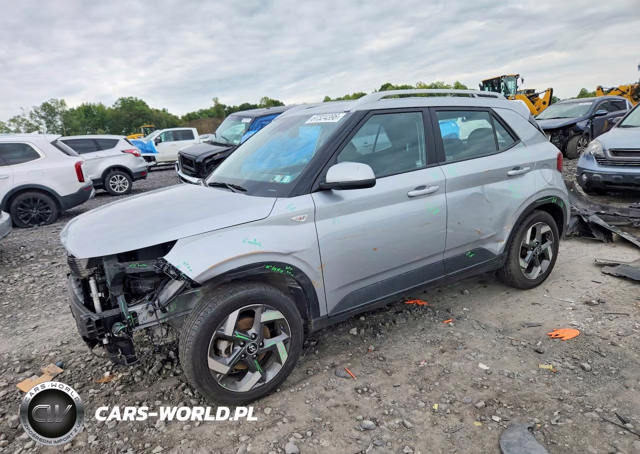 2021 Hyundai Venue Sel VIN:KMHRC8A33MU090213 - 1