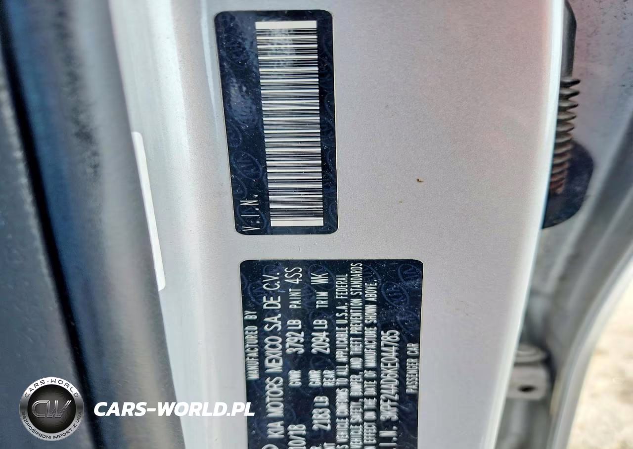 2019 Kia Forte Fe VIN:3KPF24AD6KE044785 - 12