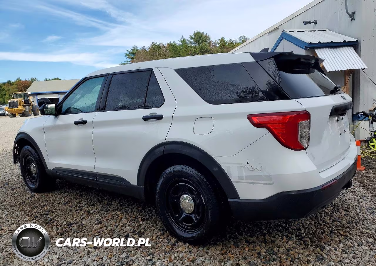 2022 Ford Explorer Police Interceptor VIN:1FM5K8AB7NGB46646 - 2