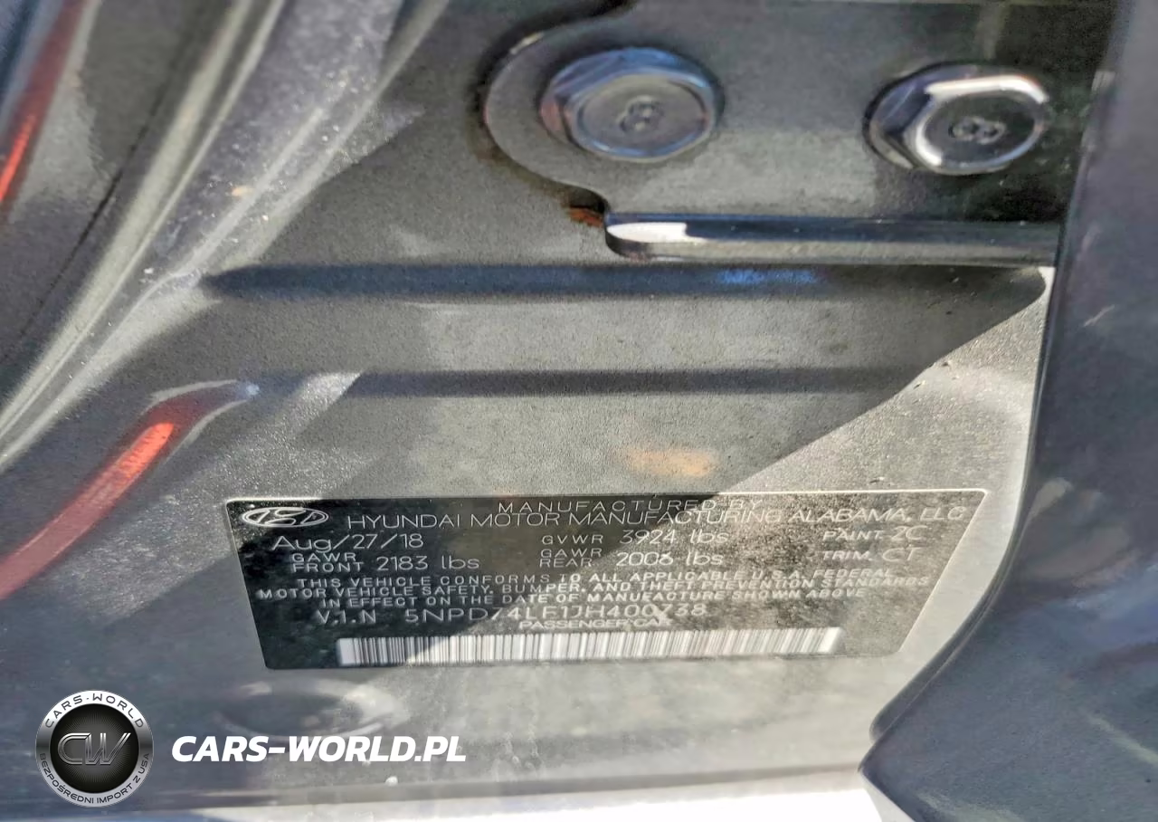 2018 Hyundai Elantra Se VIN:5NPD74LF1JH400738 - 13