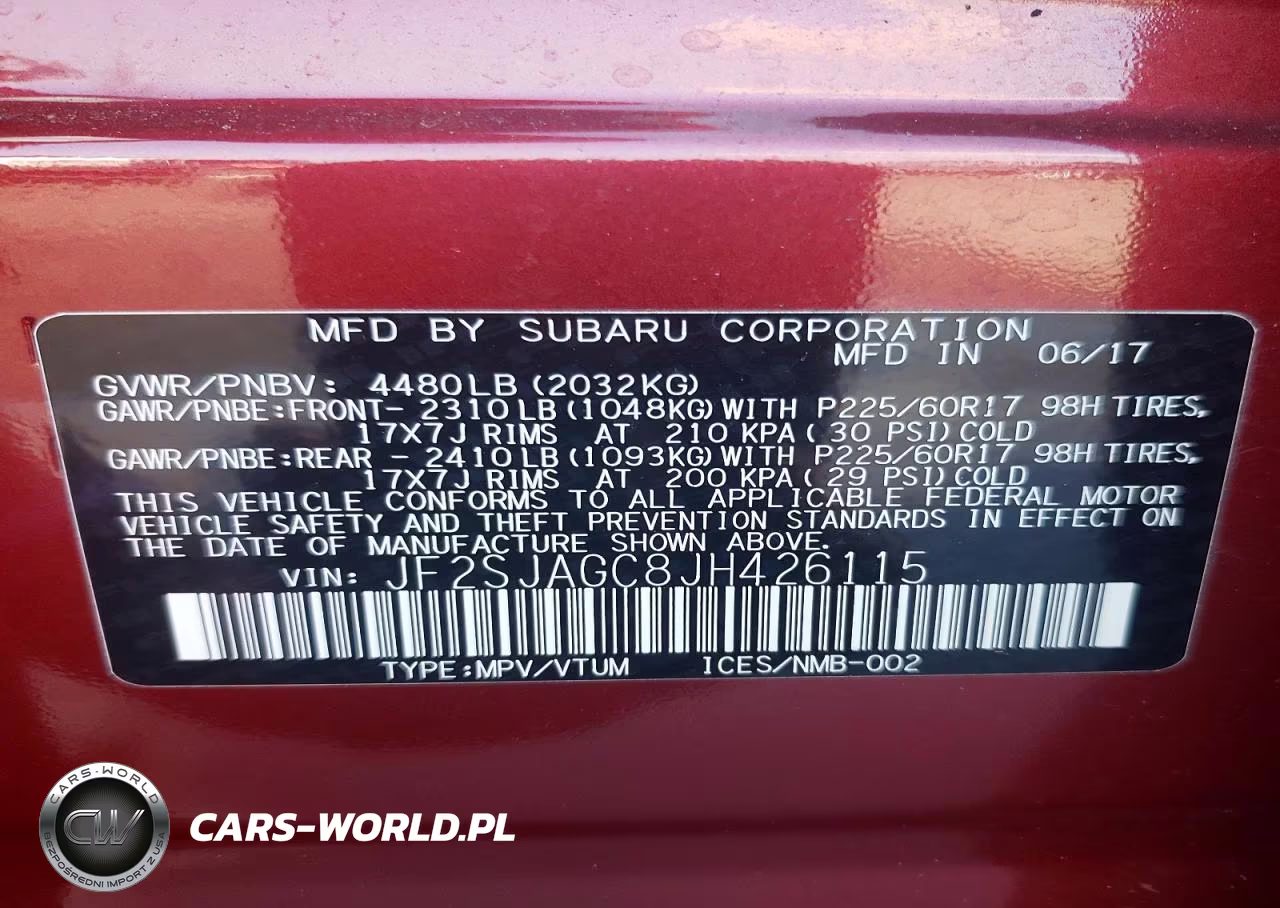 2018 Subaru Forester 2.5I Premium VIN:JF2SJAGC8JH426115 - 13