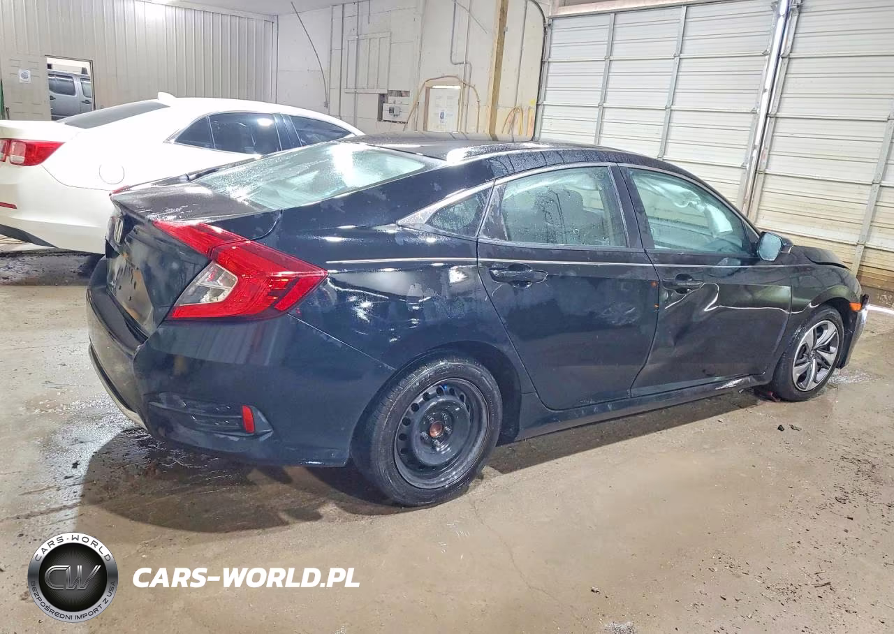 2019 Honda Civic Lx VIN:2HGFC2F64KH602389 - 3