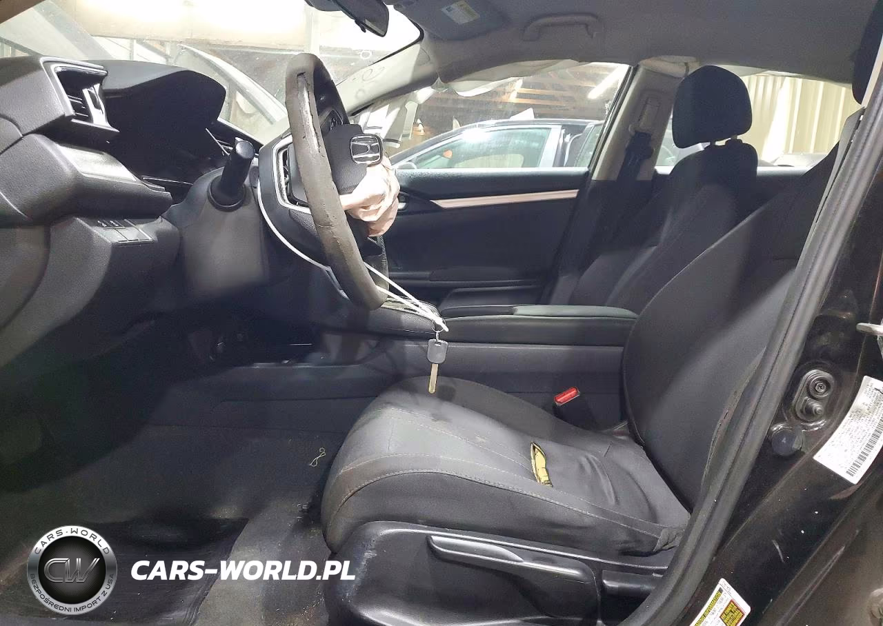 2019 Honda Civic Lx VIN:2HGFC2F64KH602389 - 7