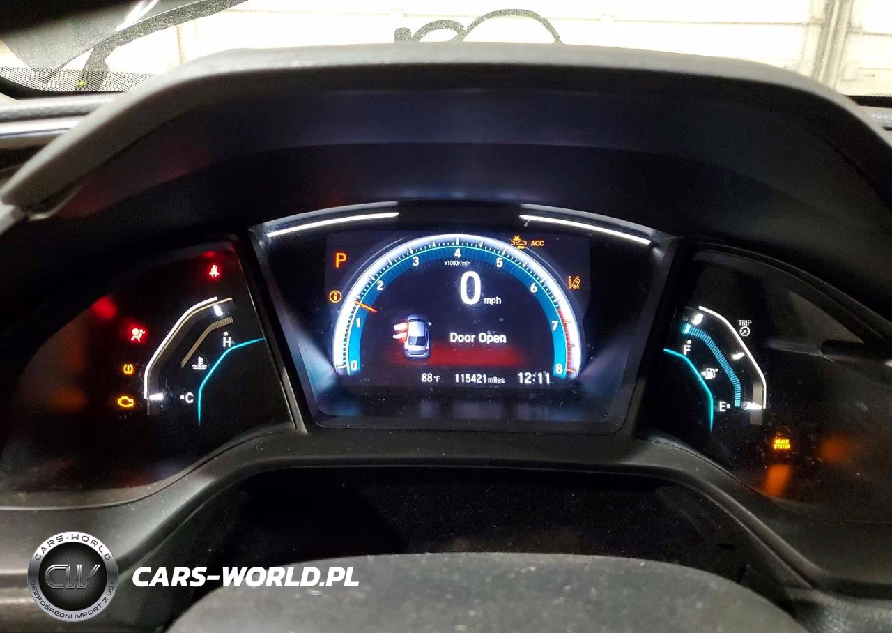 2019 Honda Civic Lx VIN:2HGFC2F64KH602389 - 9