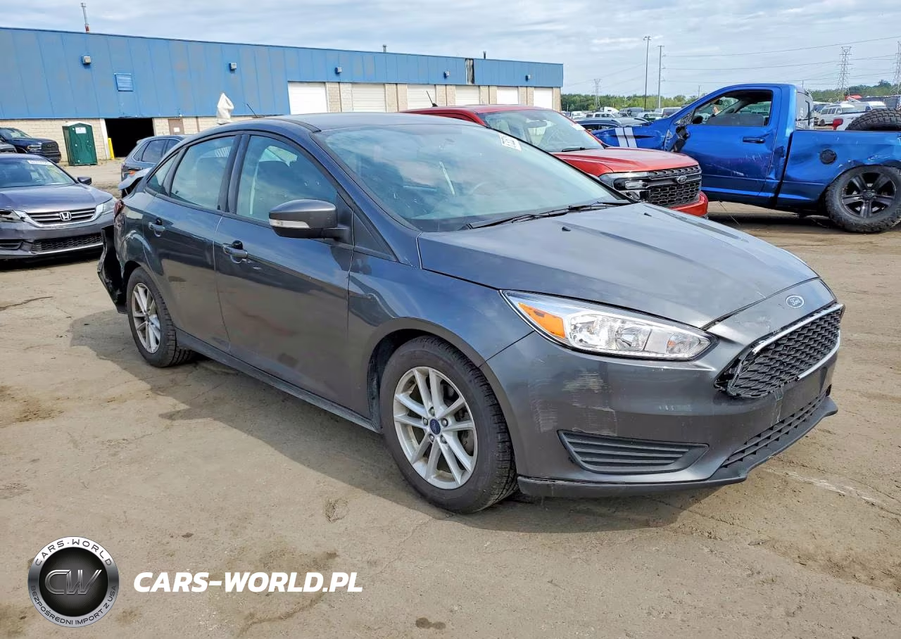2018 Ford Focus Se VIN:1FADP3FE9JL301843 - 4