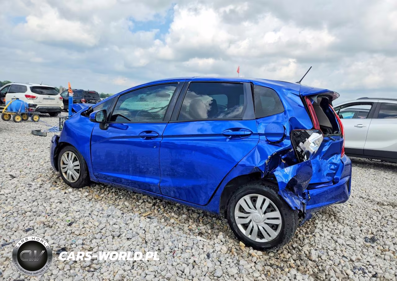 2016 Honda Fit Lx VIN:JHMGK5H53GX019387 - 2