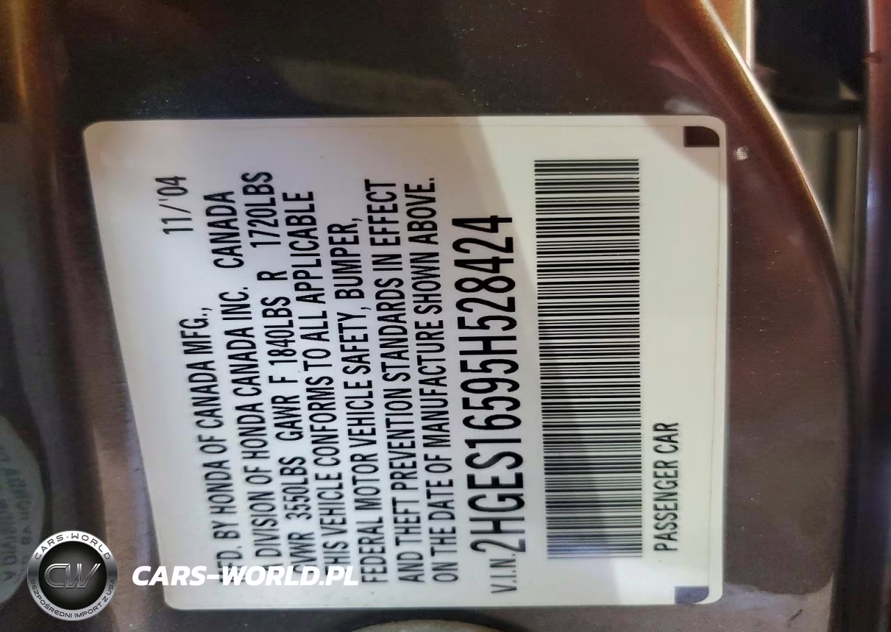 2005 Honda Civic Lx VIN:2HGES16595H528424 - 12
