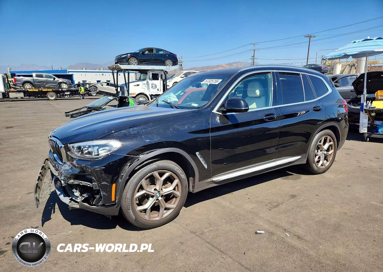 2021 BMW X3 xDrive30I VIN:5UXTY5C07M9E14667 - 1