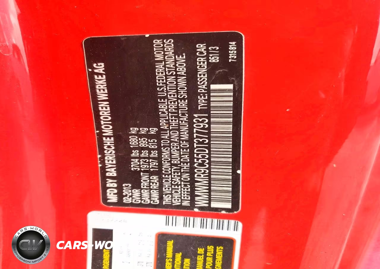2013 Mini Cooper John Cooper Works VIN:WMWMR9C55DT377931 - 12