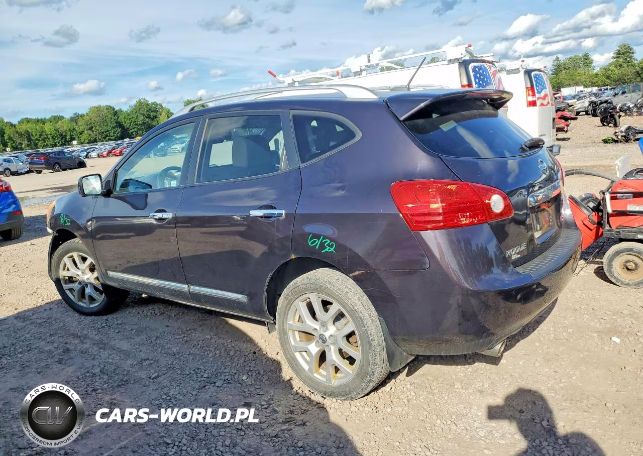 2013 Nissan Rogue S VIN:JN8AS5MV5DW104069 - 2