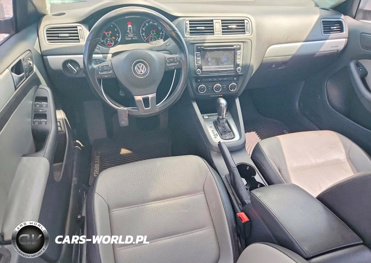 2013 Volkswagen Jetta Hybrid VIN:3VW637AJ1DM306917 - 8