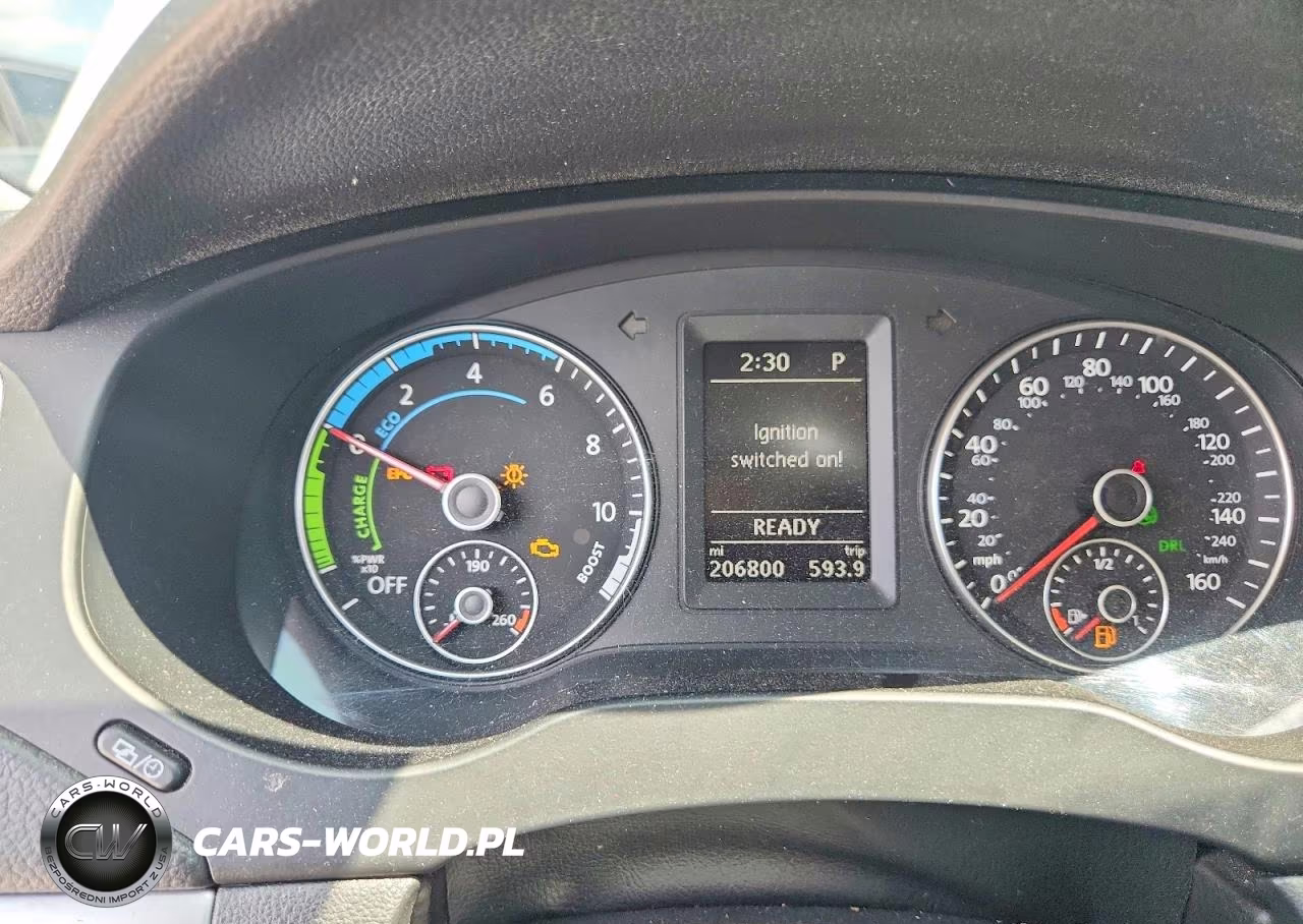 2013 Volkswagen Jetta Hybrid VIN:3VW637AJ1DM306917 - 9