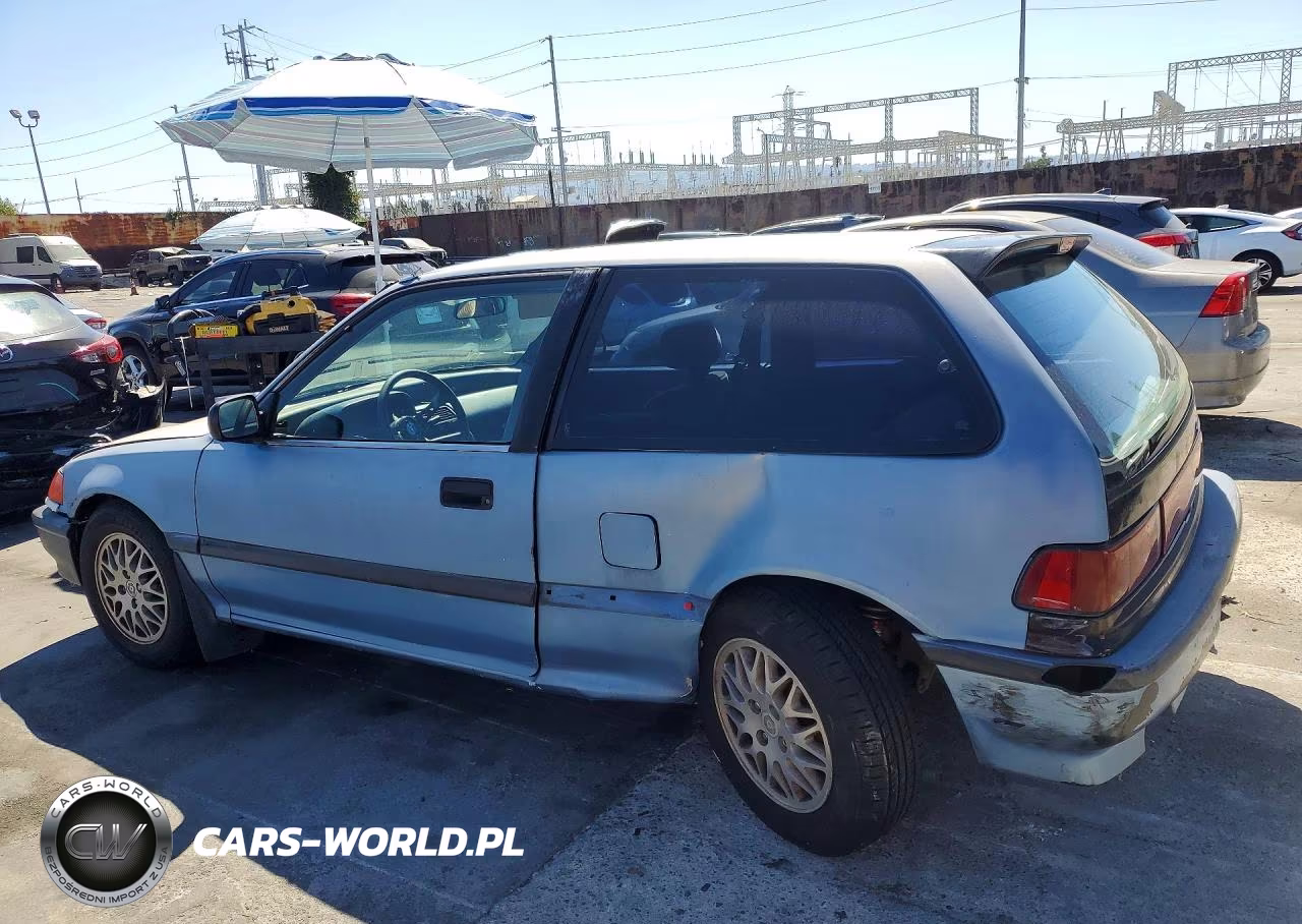 1991 Honda Civic VIN:2HGED6346MH583074 - 2