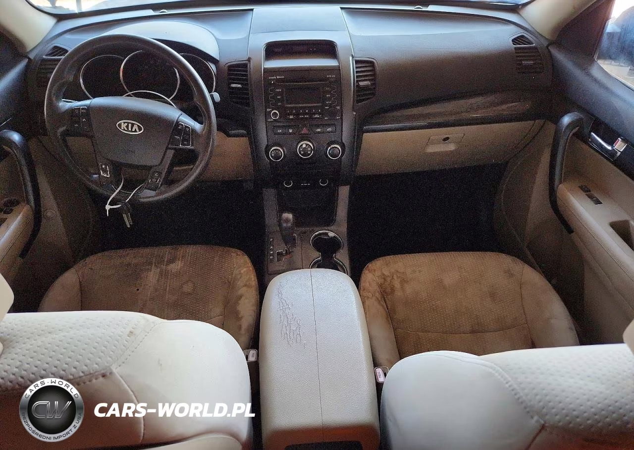 2012 Kia Sorento Lx VIN:5XYKT4A2XCG287434 - 8