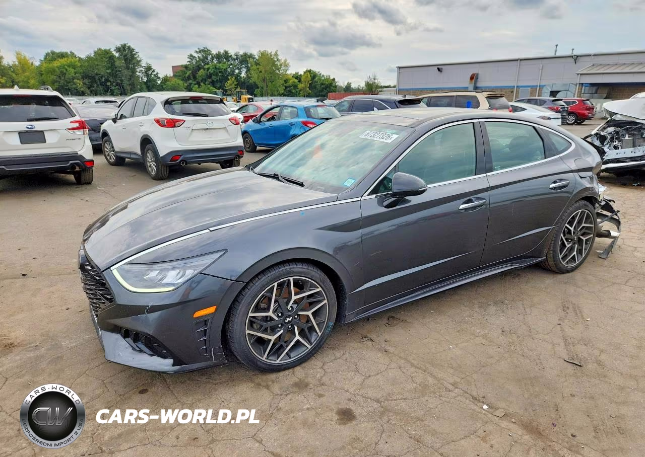 2021 Hyundai Sonata N Line VIN:5NPEK4JC4MH114138 - 1