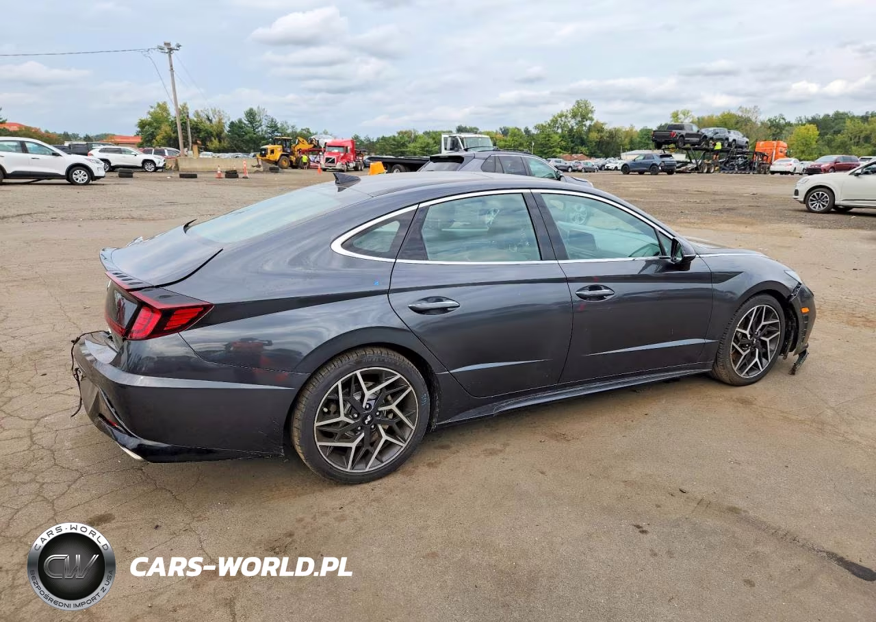 2021 Hyundai Sonata N Line VIN:5NPEK4JC4MH114138 - 3