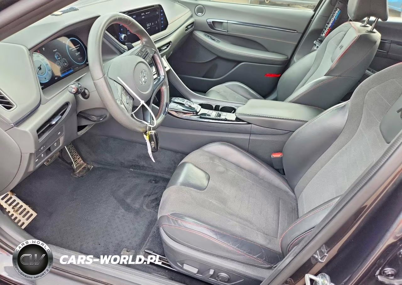 2021 Hyundai Sonata N Line VIN:5NPEK4JC4MH114138 - 7