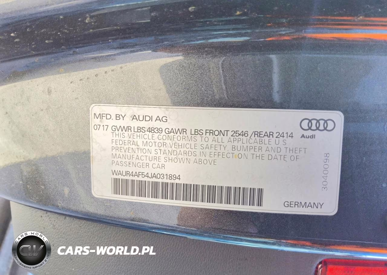 2018 Audi S5 Prestige VIN:WAUR4AF54JA031894 - 12