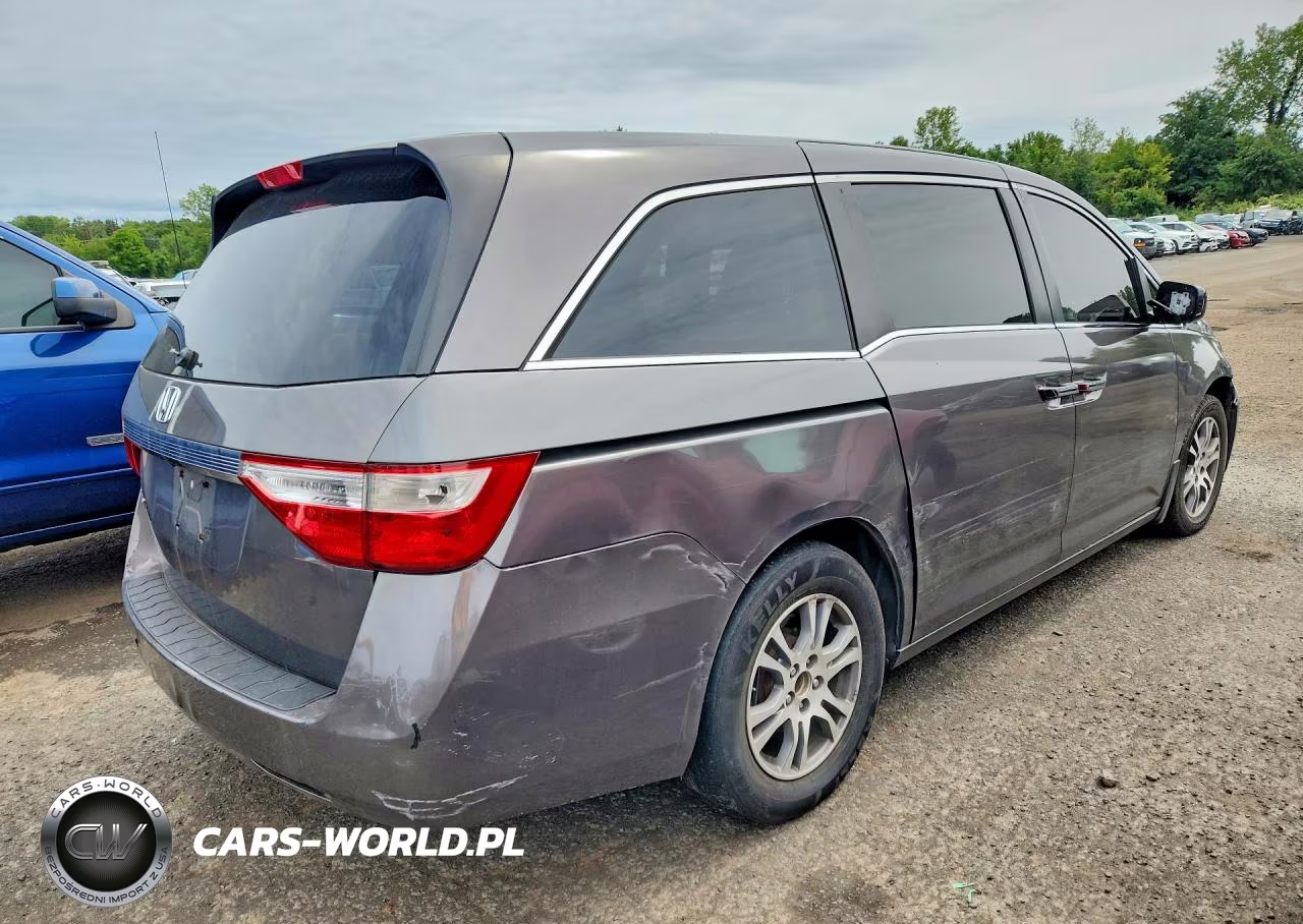 2011 Honda Odyssey Exl VIN:5FNRL5H6XBB034150 - 3