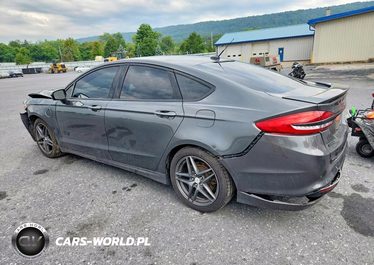 2017 Ford Fusion Titanium Phev VIN:3FA6P0SU6HR208357 - 2