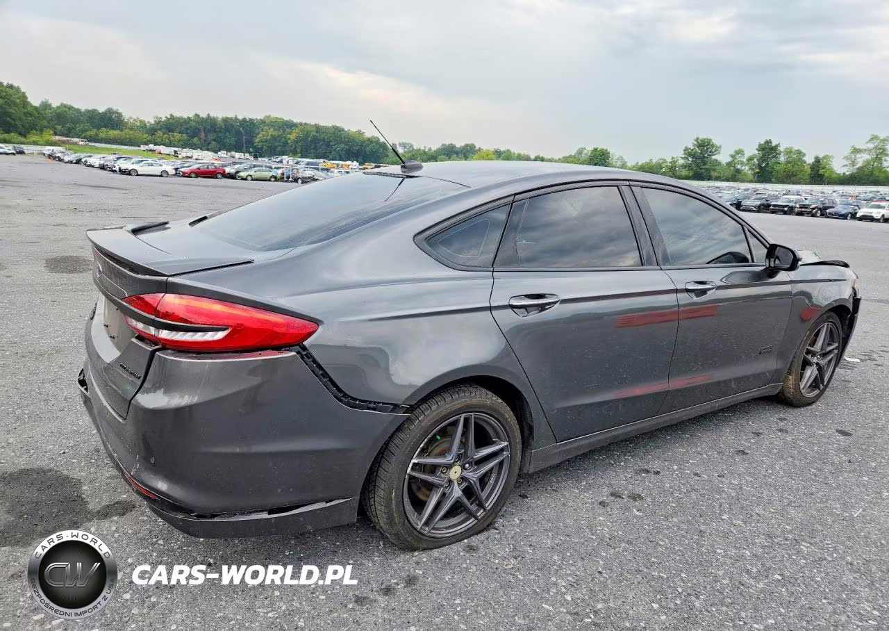 2017 Ford Fusion Titanium Phev VIN:3FA6P0SU6HR208357 - 3