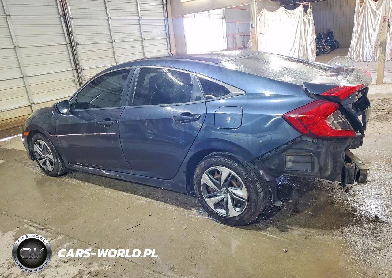 2019 Honda Civic Lx VIN:2HGFC2F60KH584375 - 2