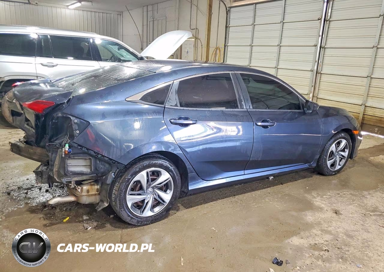 2019 Honda Civic Lx VIN:2HGFC2F60KH584375 - 3