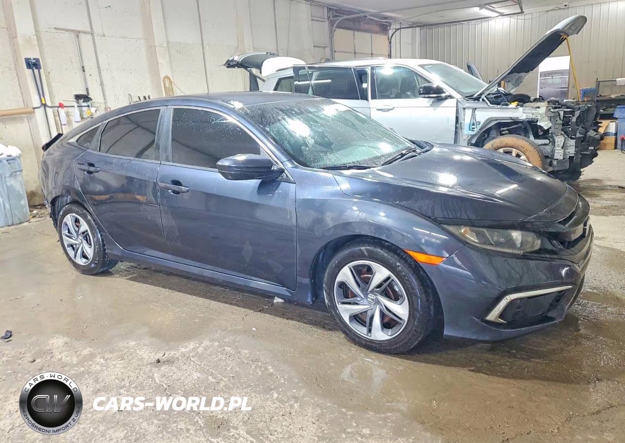 2019 Honda Civic Lx VIN:2HGFC2F60KH584375 - 4