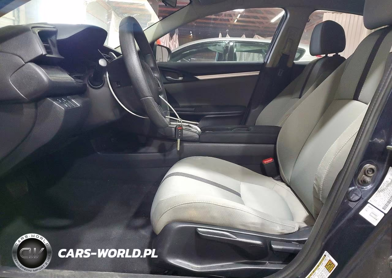 2019 Honda Civic Lx VIN:2HGFC2F60KH584375 - 7