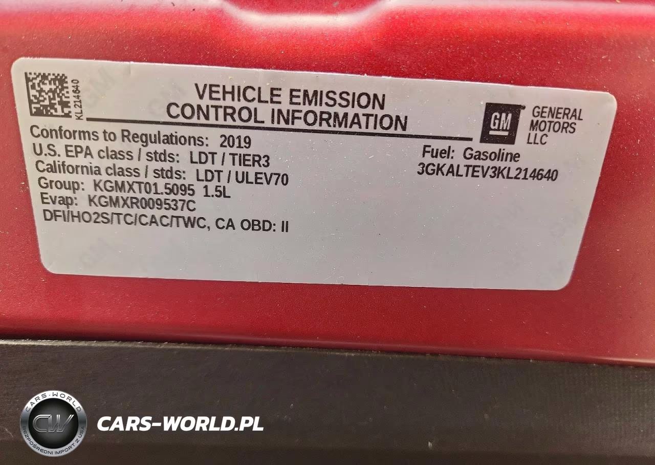 2019 GMC Terrain Sle VIN:3GKALTEV3KL214640 - 13