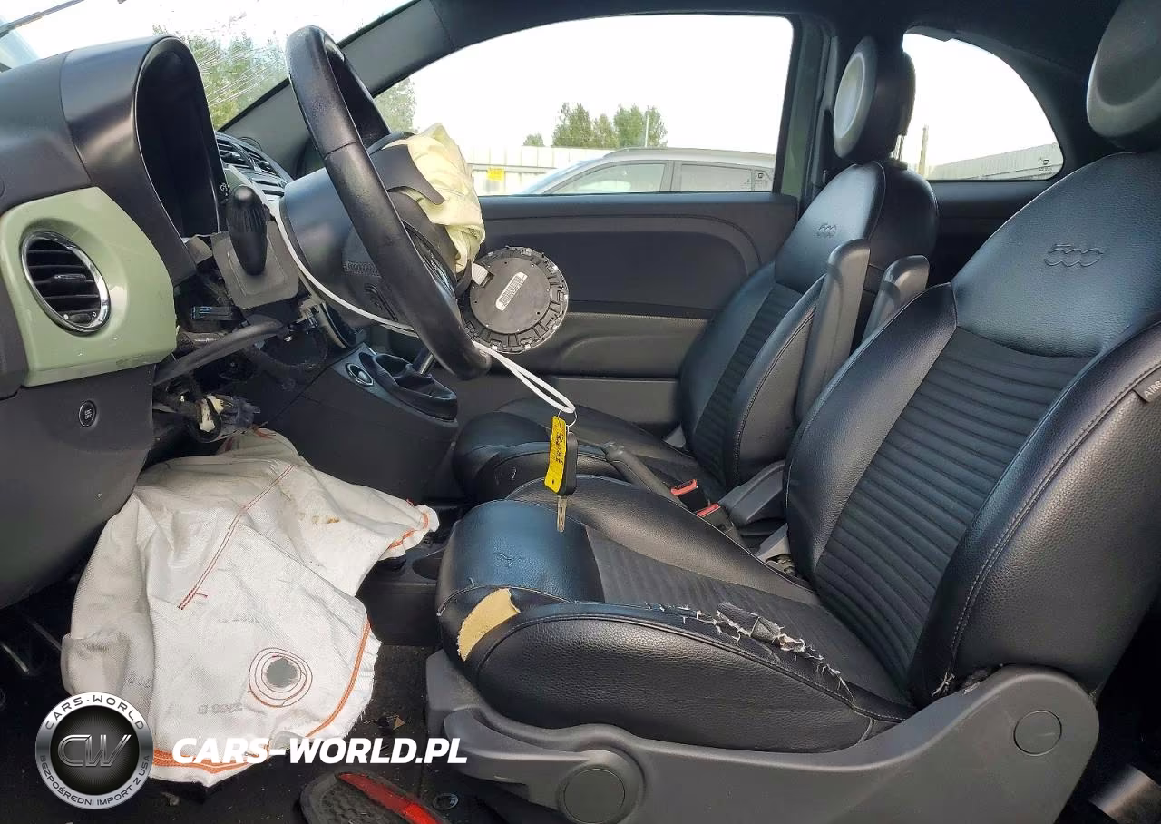 2015 Fiat 500 Sport VIN:3C3CFFBR0FT509032 - 7