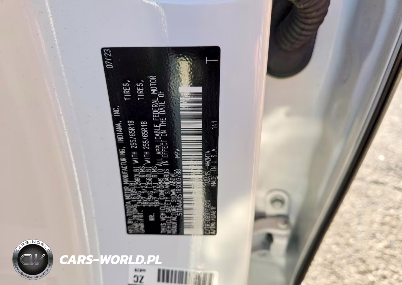 2024 Toyota Grand Highlander Xle VIN:5TDAAAB51RS003788 - 13