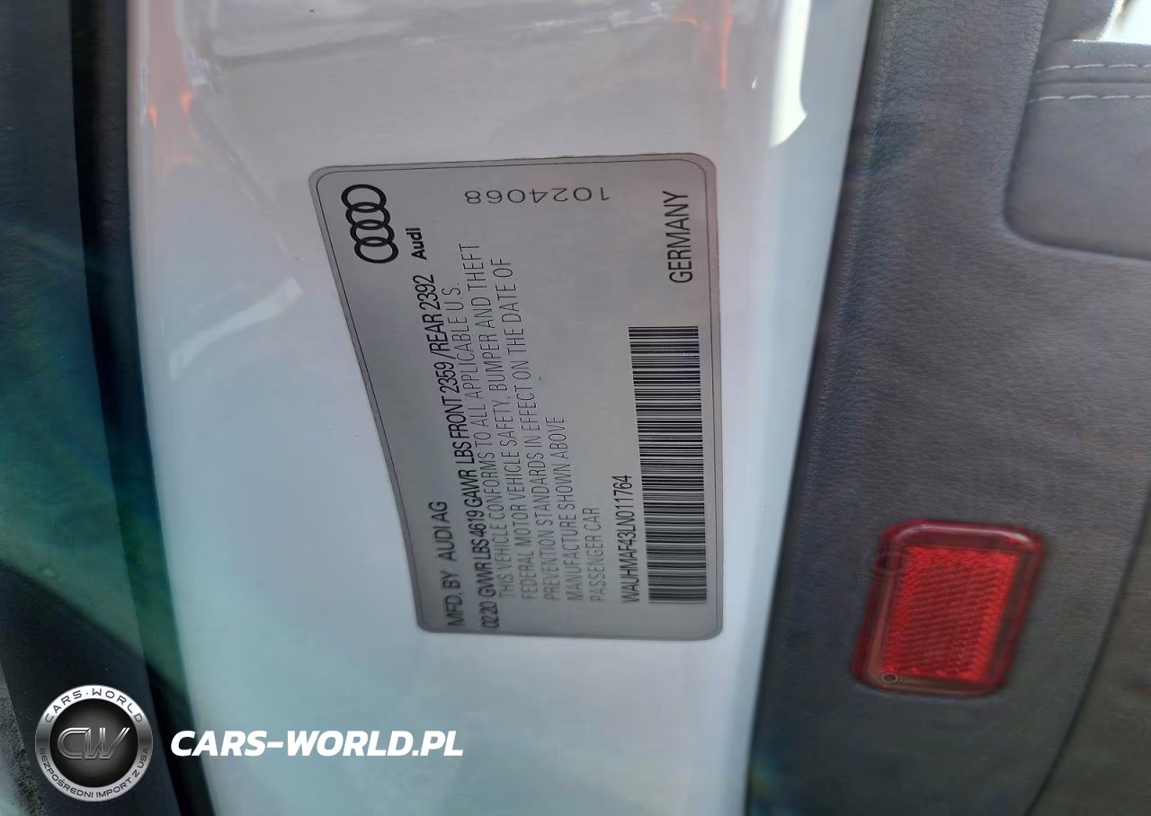 2020 Audi A4 Premium Plus VIN:WAUHMAF43LN011764 - 12