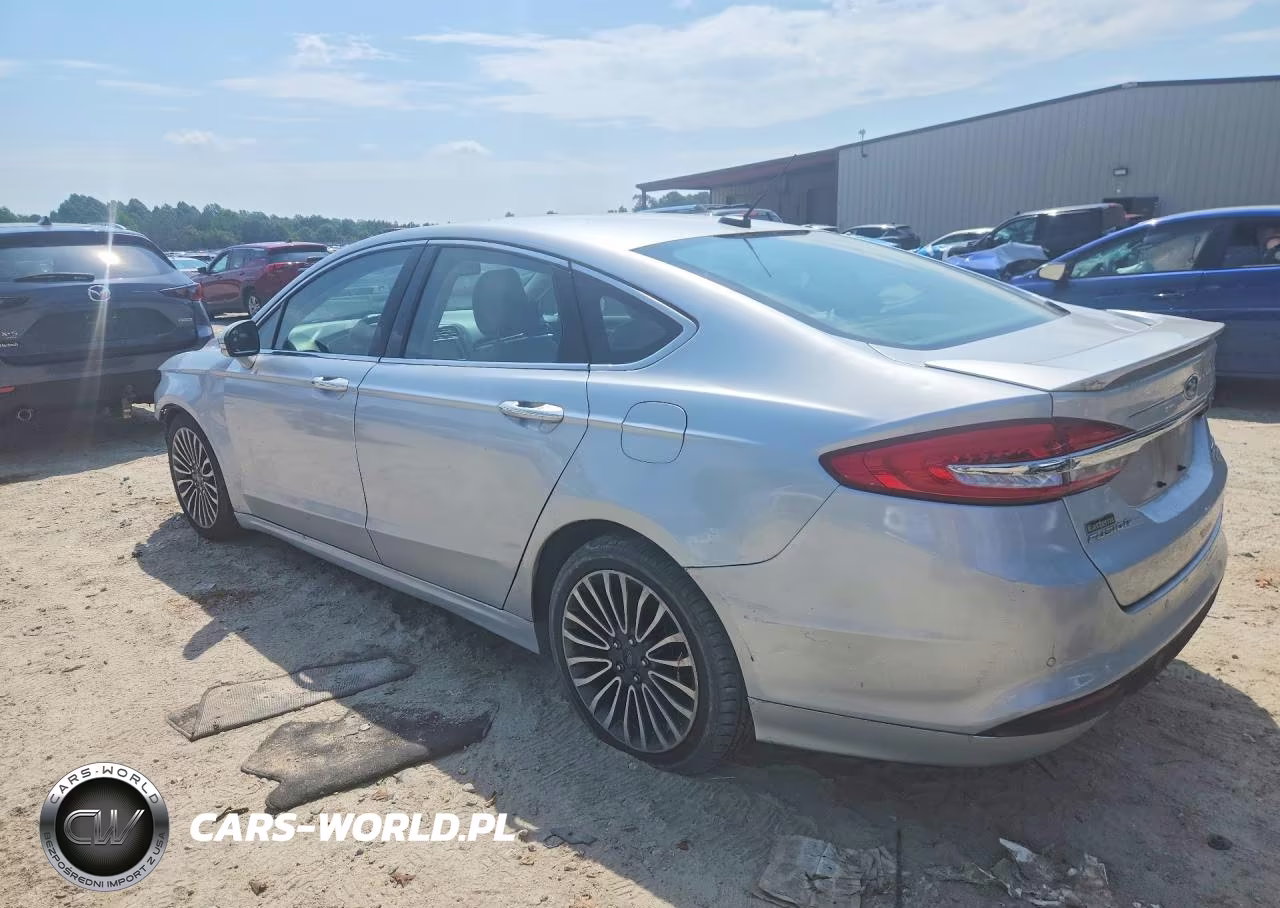 2018 Ford Fusion Titanium VIN:3FA6P0RU9JR247259 - 2