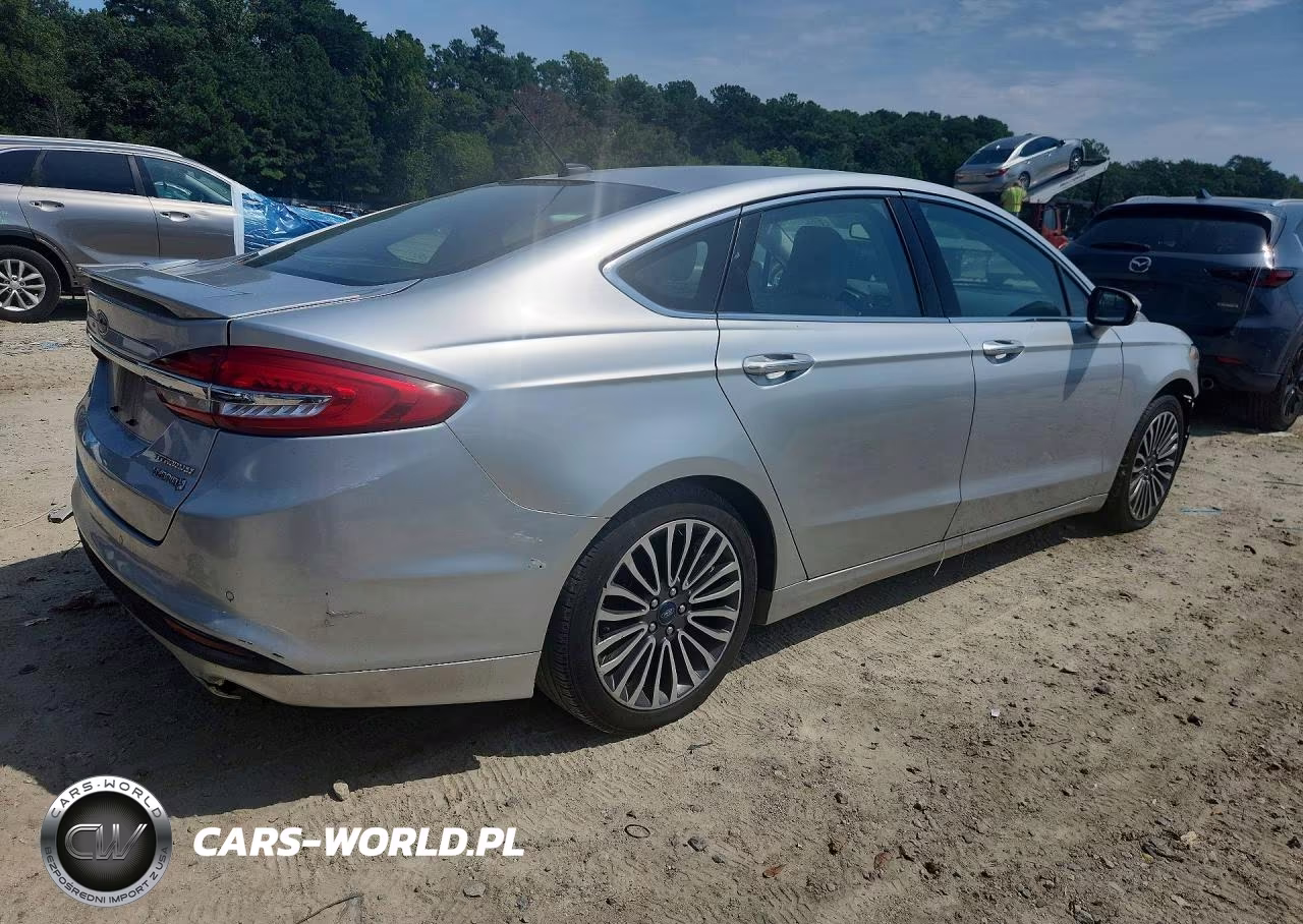 2018 Ford Fusion Titanium VIN:3FA6P0RU9JR247259 - 3
