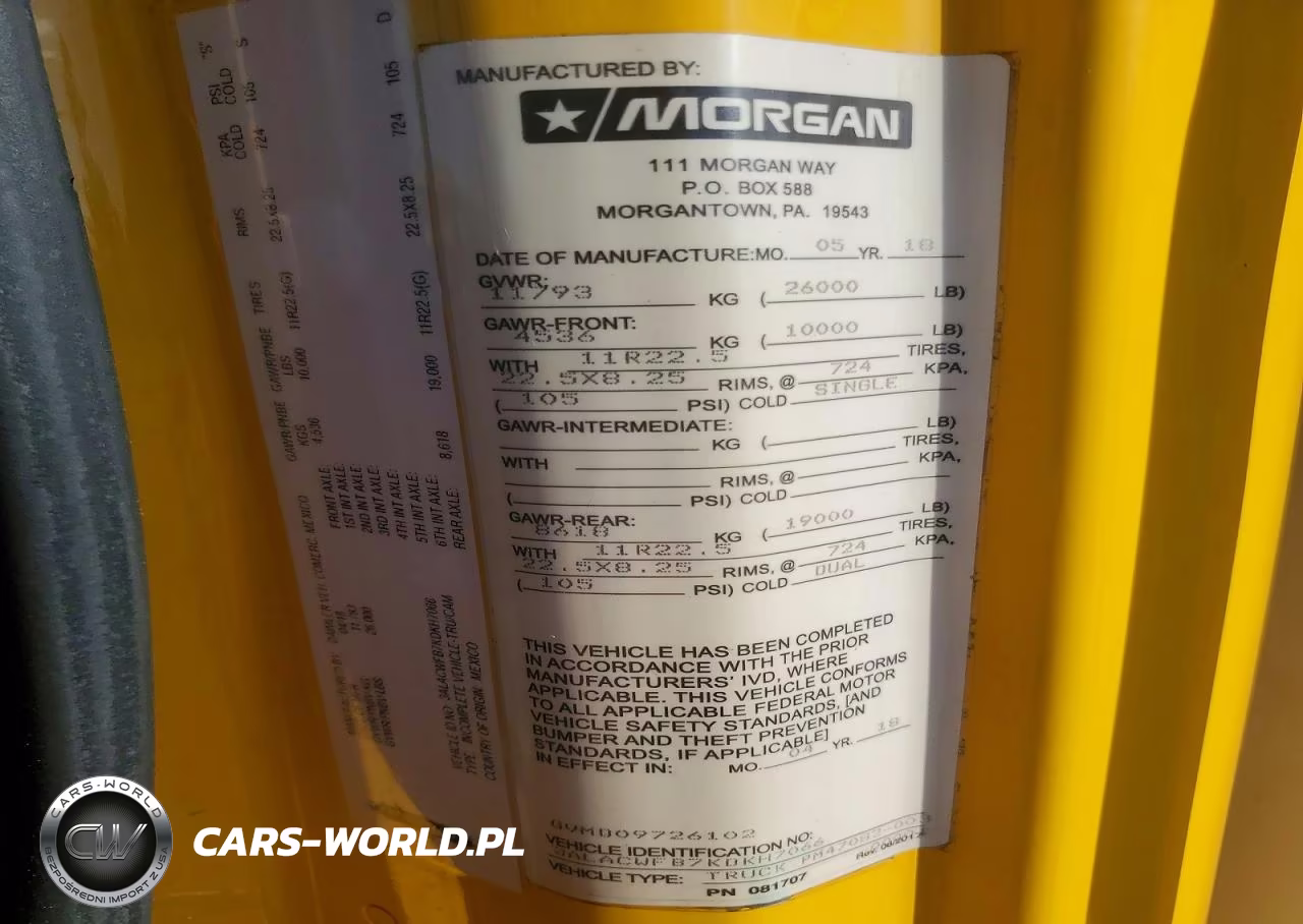 2019 Freightliner M2 106 Medium Duty VIN:3ALACWFB7KDKH7066 - 11