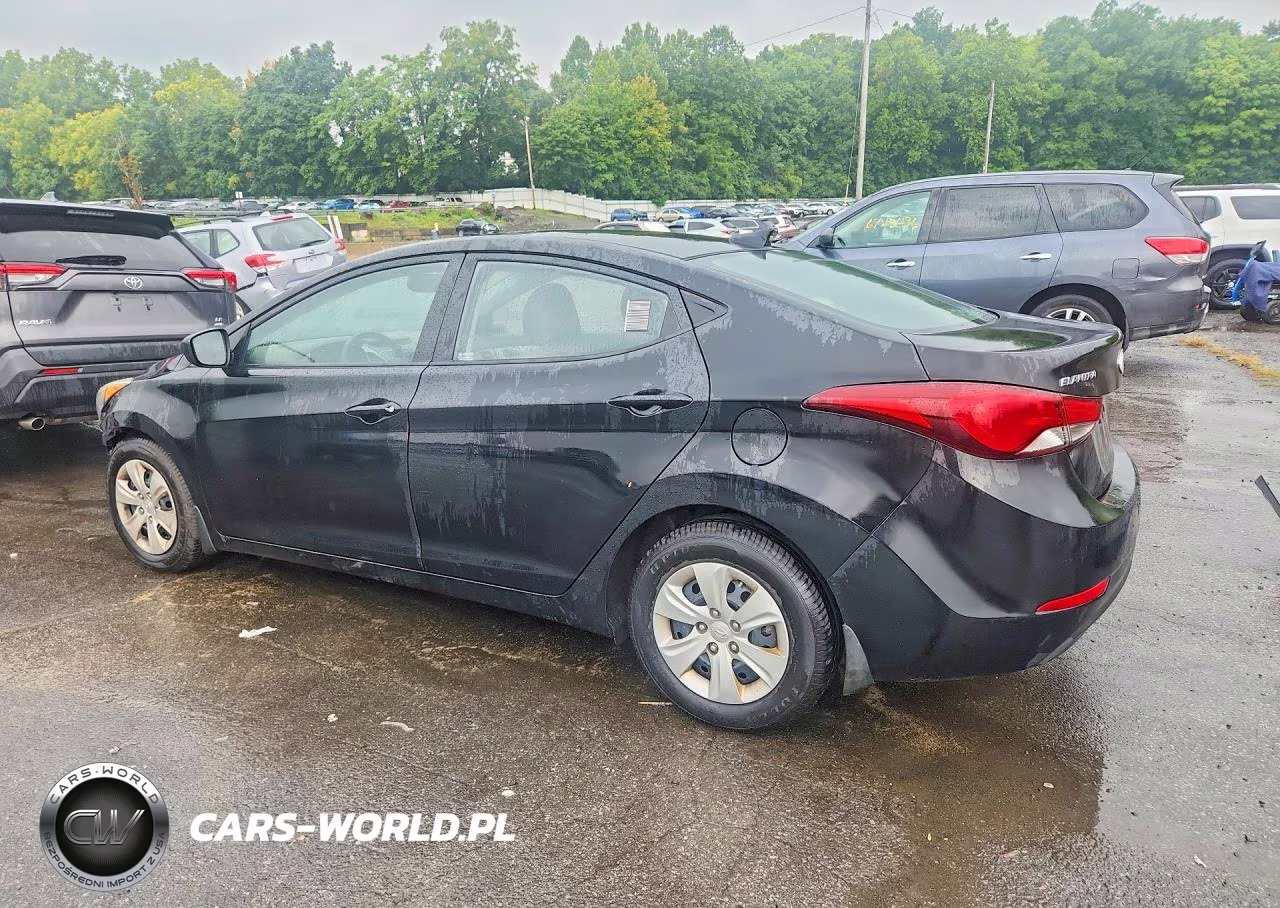 2016 Hyundai Elantra Se VIN:5NPDH4AE1GH679947 - 2