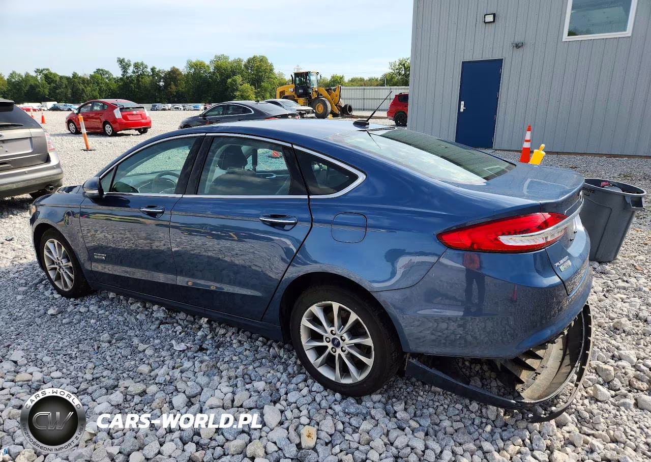 2018 Ford Fusion Se Phev VIN:3FA6P0PU4JR217783 - 2