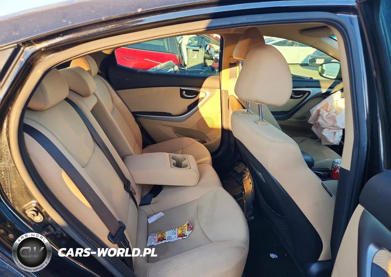 2013 Hyundai Elantra Gls VIN:KMHDH4AEXDU891033 - 10