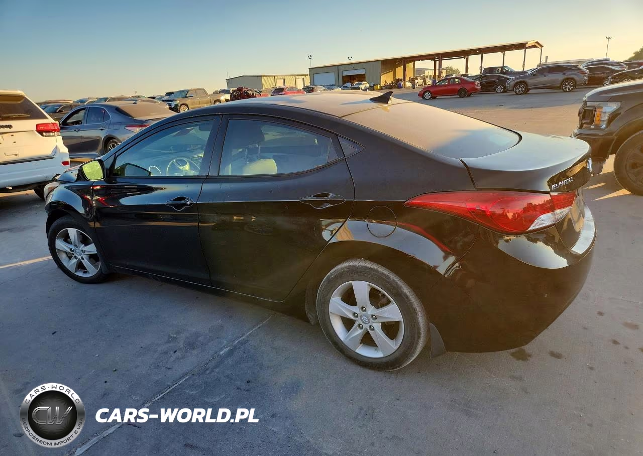 2013 Hyundai Elantra Gls VIN:KMHDH4AEXDU891033 - 2
