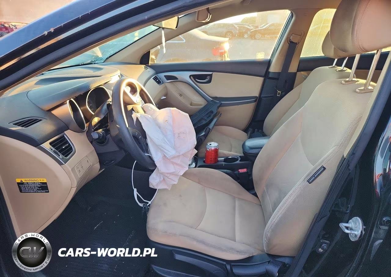 2013 Hyundai Elantra Gls VIN:KMHDH4AEXDU891033 - 7