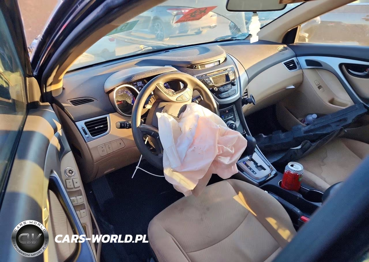 2013 Hyundai Elantra Gls VIN:KMHDH4AEXDU891033 - 8